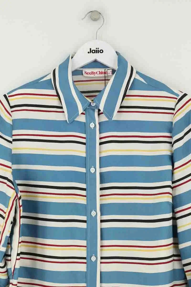 Chemise See By Chloé Bleu en Synthétique