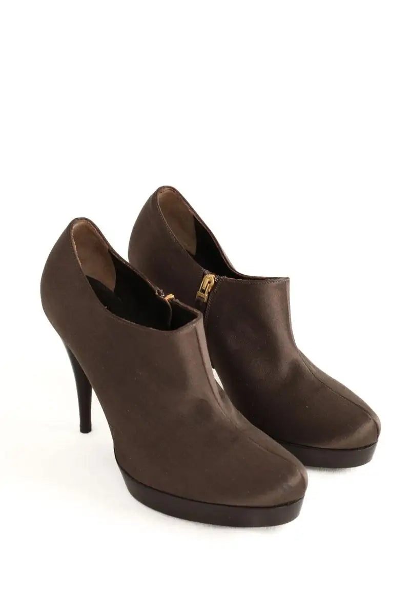 Boots Fendi  Marron