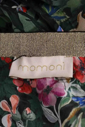 Jupe Momoni Vert en Soie