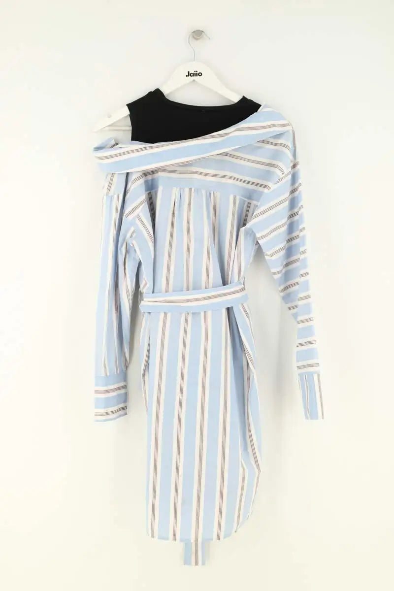 Robe Maje Bleu en Coton