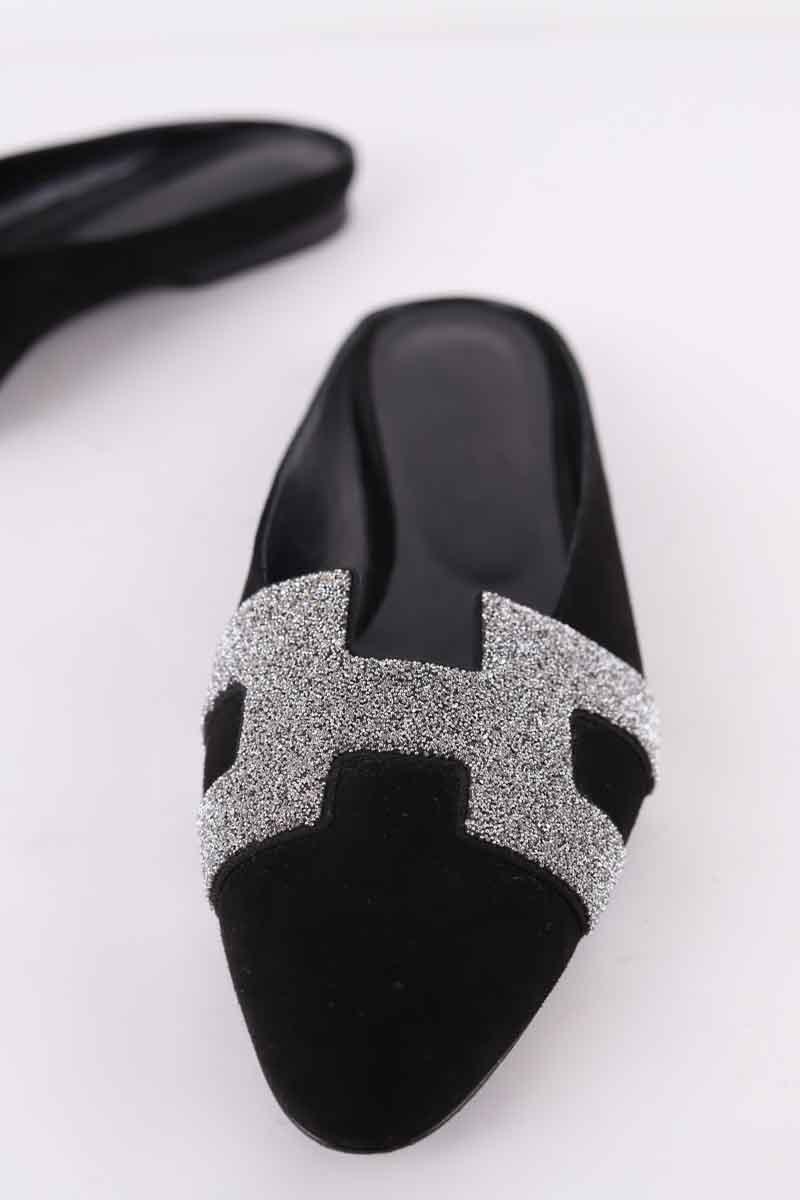 Ballerines Hermès  Noir