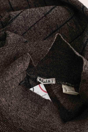 Jupe Alaïa  Marron