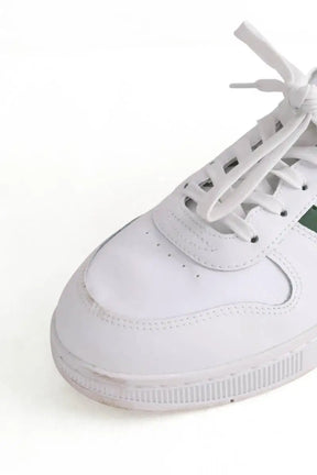 Baskets Lacoste Blanc en Cuir