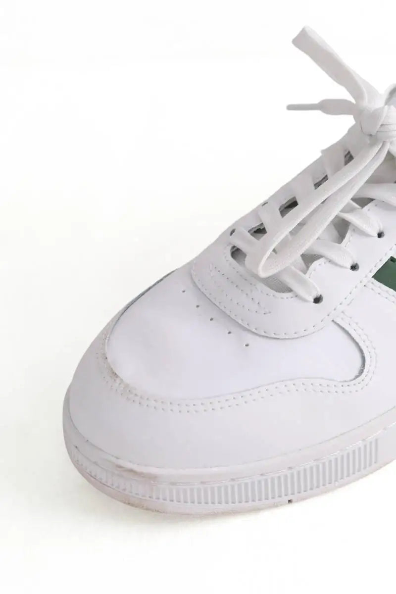 Baskets Lacoste Blanc en Cuir