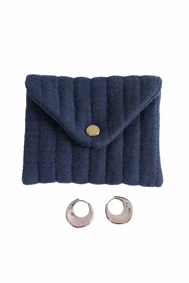 Boucles d'oreilles Sézane Argent en Métal