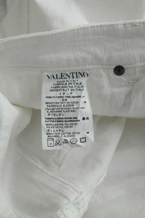 Jean slim Red Valentino  Blanc