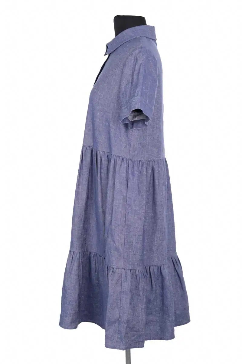 Robe Claudie Pierlot Bleu en Coton
