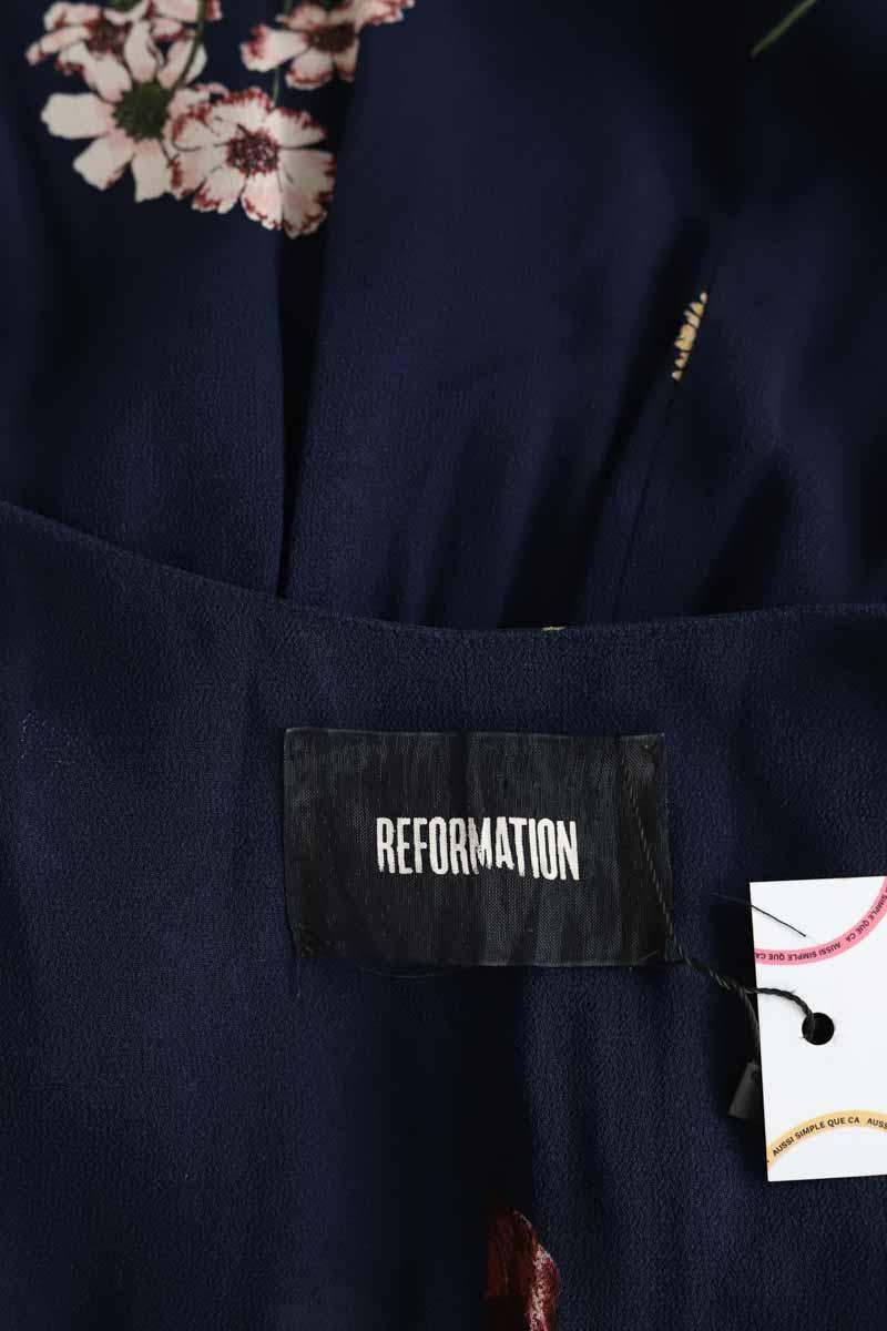 Mi-longueur Reformation  Bleu