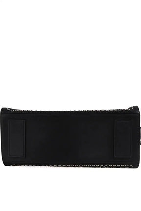 Cabas Saint Laurent Sac de jour bandana Noir en Cuir