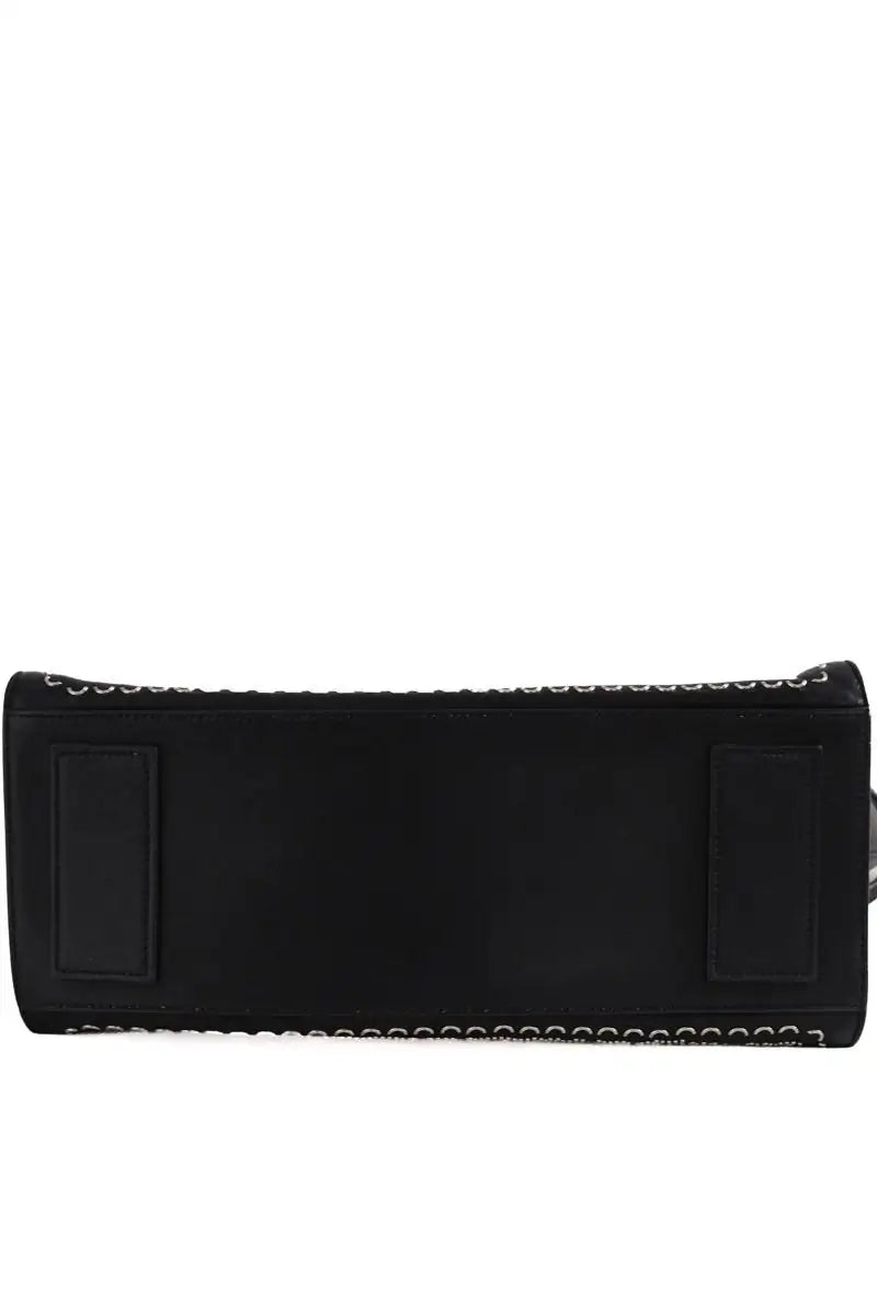 Cabas Saint Laurent Sac de jour bandana Noir en Cuir