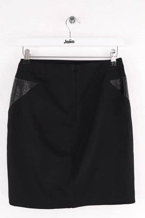 Jupe The Kooples Noir en Laine