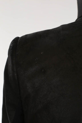 Veste en cuir Rick Owens  Noir