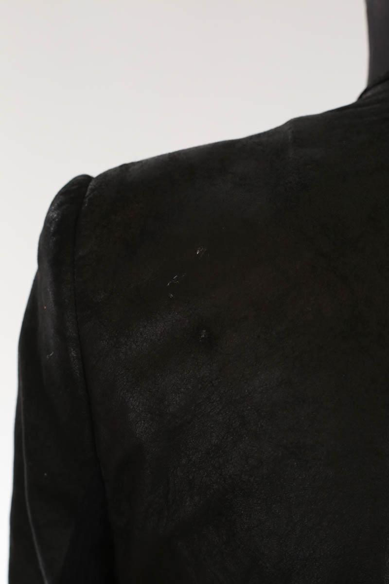 Veste en cuir Rick Owens  Noir