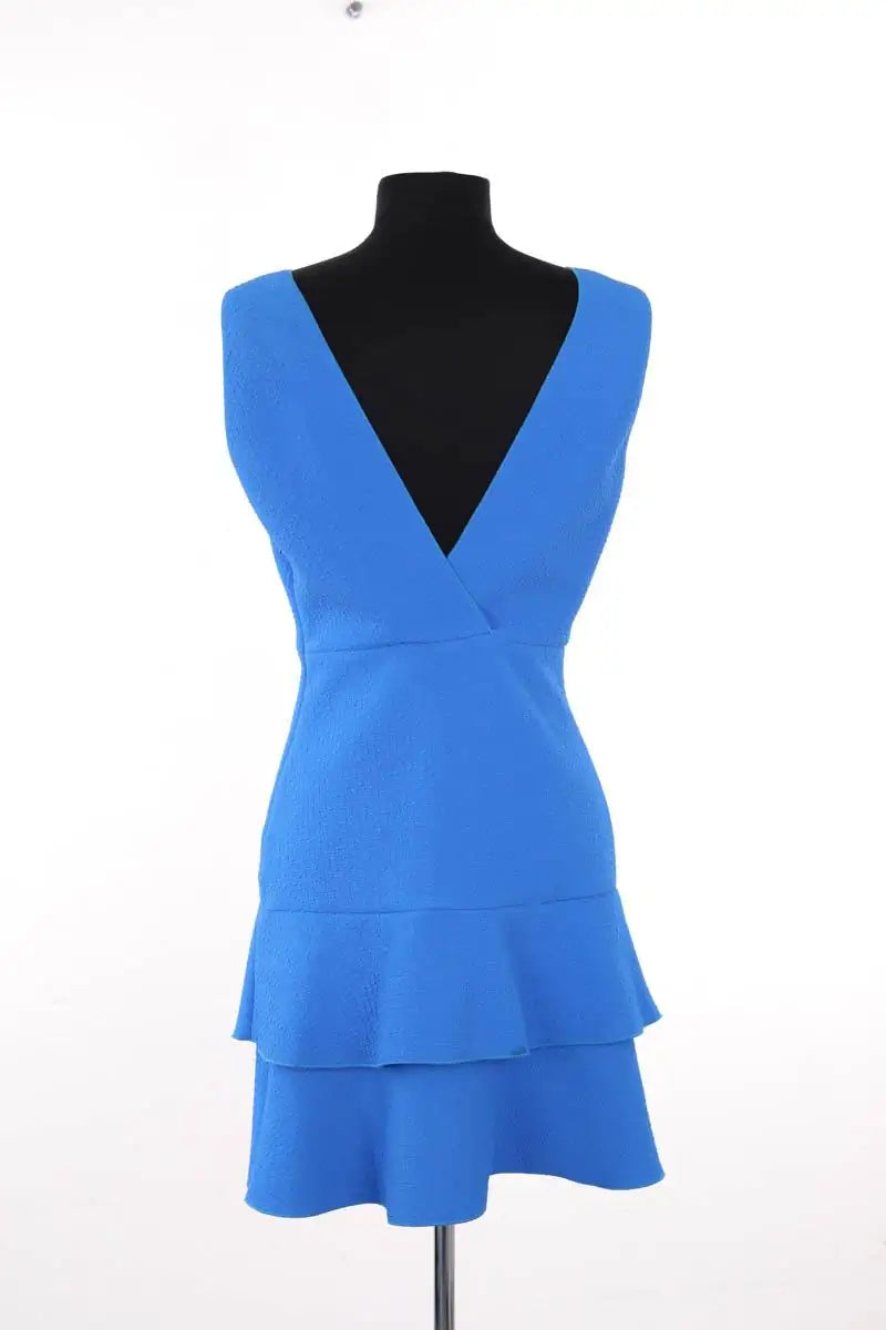 Robe Sandro Bleu en Synthétique
