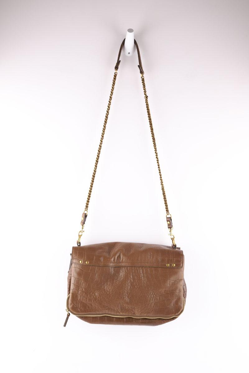 Bandoulière Jérôme Dreyfuss Bobi Marron