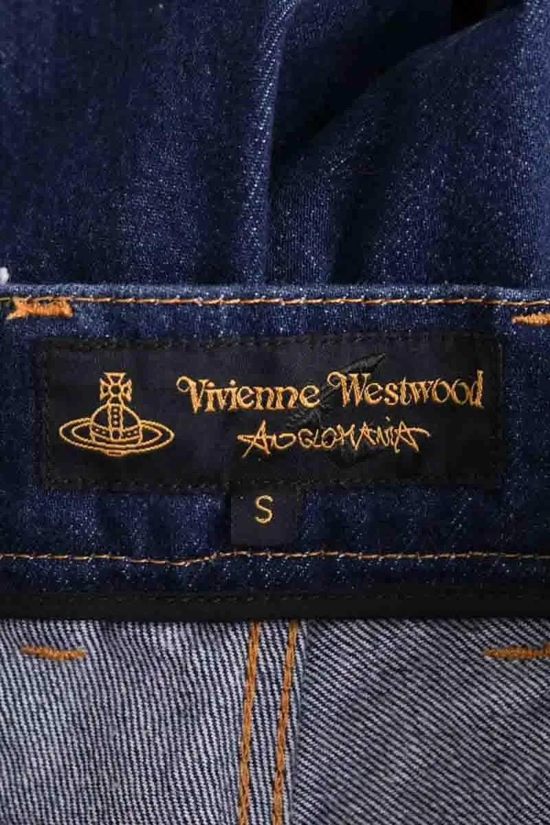 Jean droit Vivienne Westwood Bleu en Coton