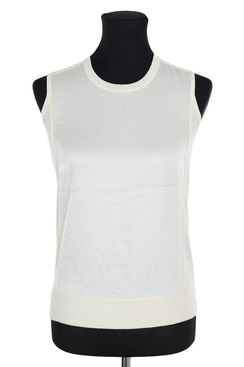 Tops sans manche Paule Ka  Blanc