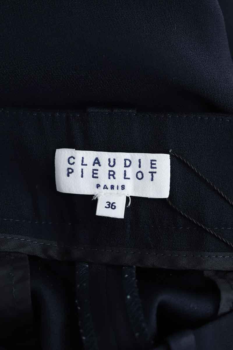 Droit Claudie Pierlot  Bleu
