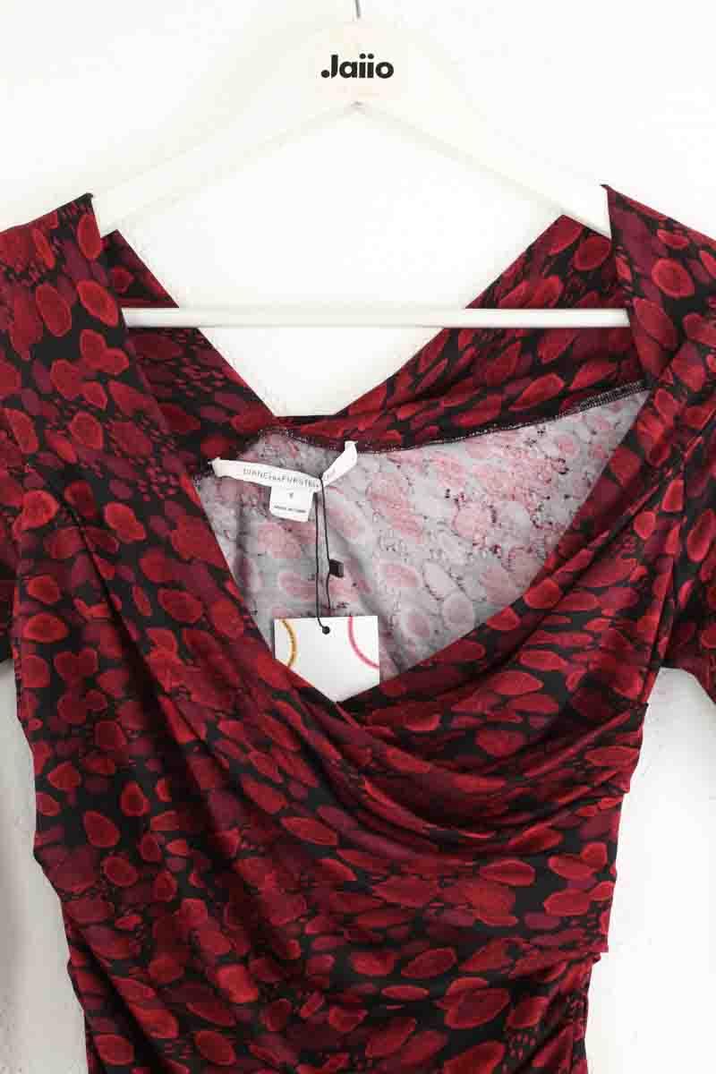 Mi-longueur Diane Von Furstenberg  Rouge