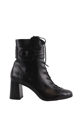 Bottes à lacets Maison Ernest  Noir