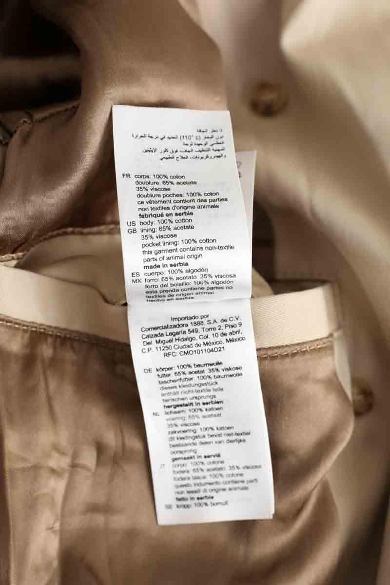 Trench-coats Sandro  Beige