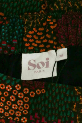 Jupe Soi Multicolore en Synthétique