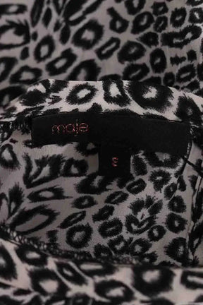 Blouse Maje Blanc en Soie