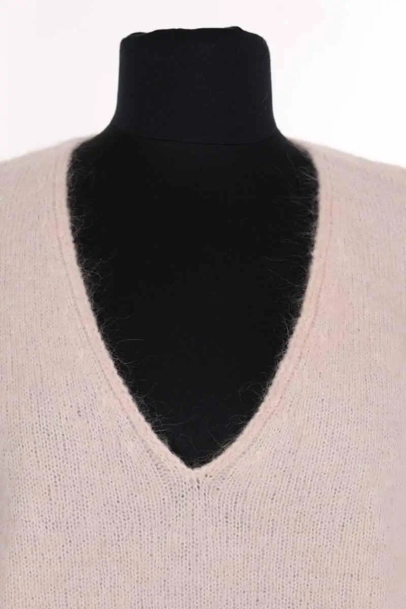 Pull Sézane Gris en Laine