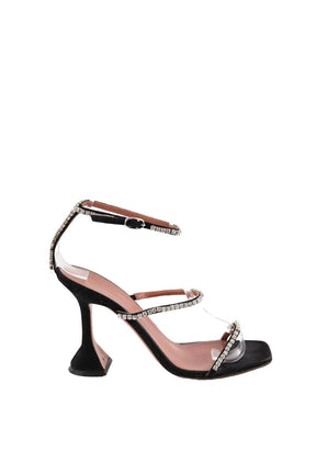 Talons Amina Muaddi  Noir