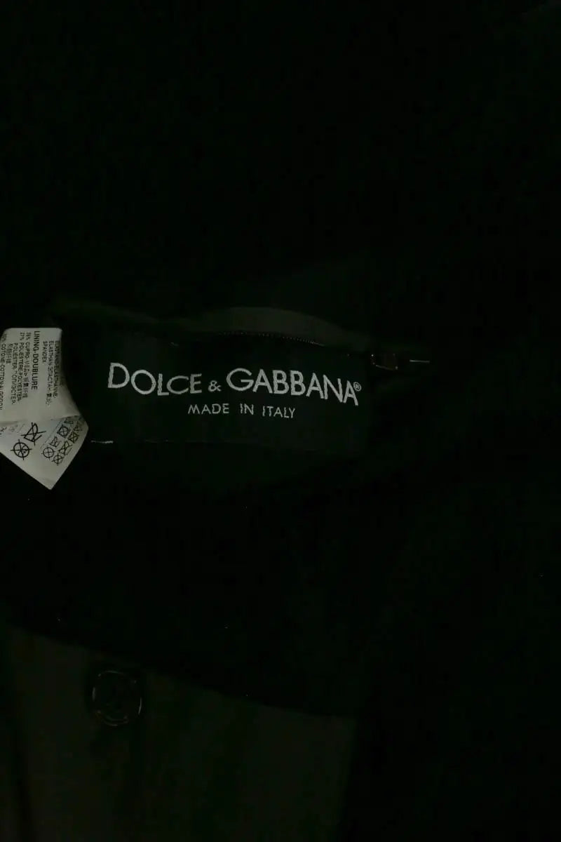 Manteau Dolce & Gabbana Noir en Laine