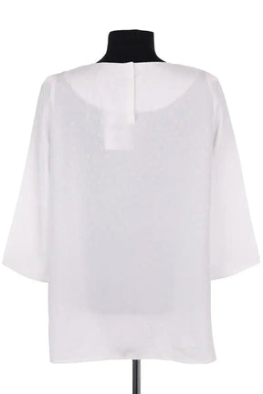 Blouse Claudie Pierlot Blanc en Synthétique