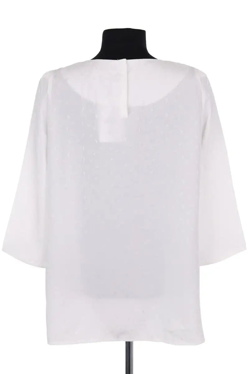 Blouse Claudie Pierlot Blanc en Synthétique