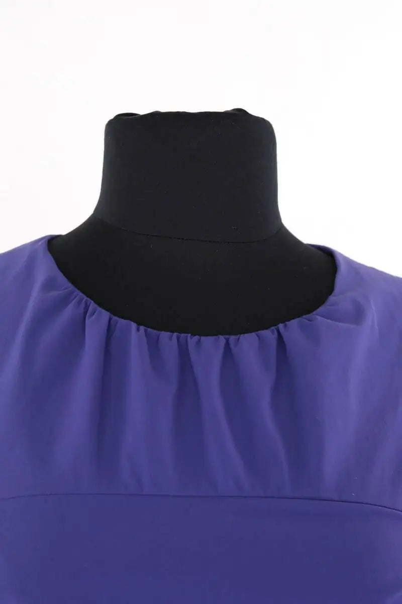 Robe Pinko Bleu en Synthétique
