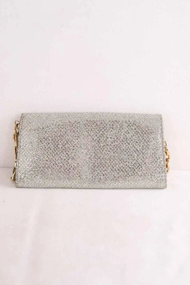Mini sac Jimmy Choo Doré en Paillettes