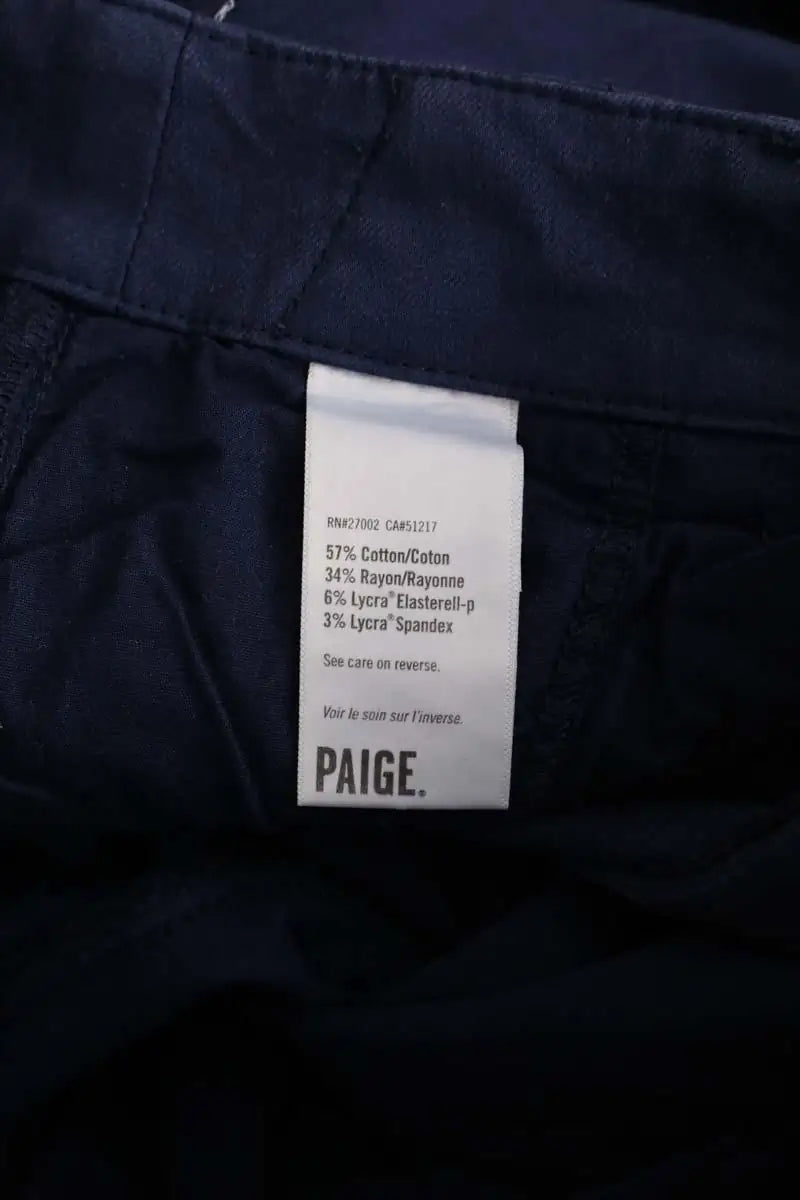 Pantalon droit Paige  Bleu