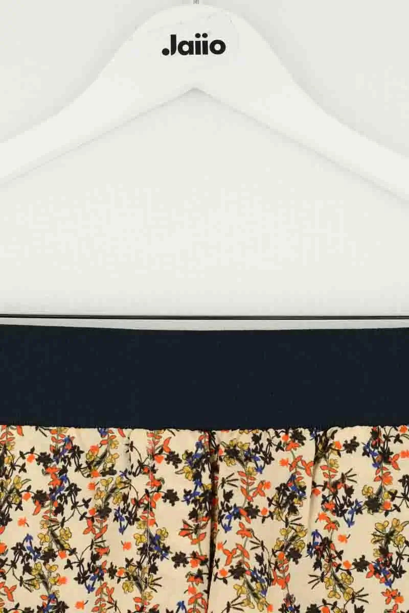 Pantalon Roseanna Doré en Synthétique
