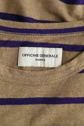 T-shirt Officine Générale  Marron