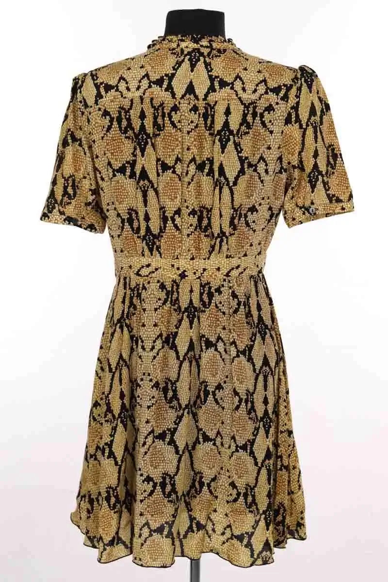 Robe Ba&Sh Jaune en Synthétique