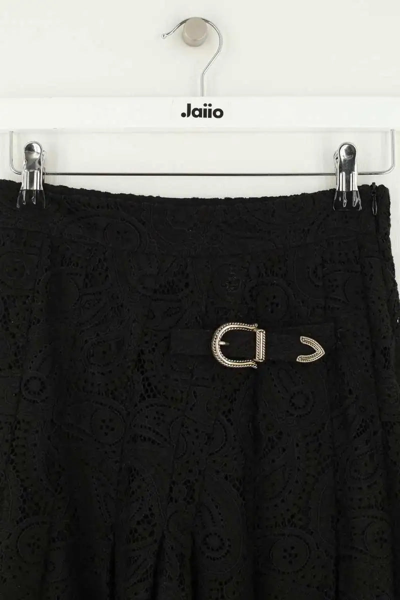 Jupe Maje Noir en Coton