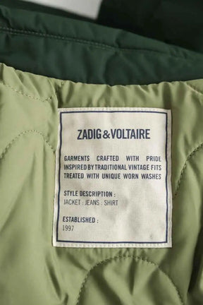 Manteau Zadig & Voltaire  Kaki