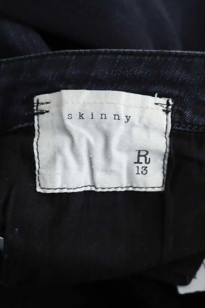 Jean slim R13  Noir