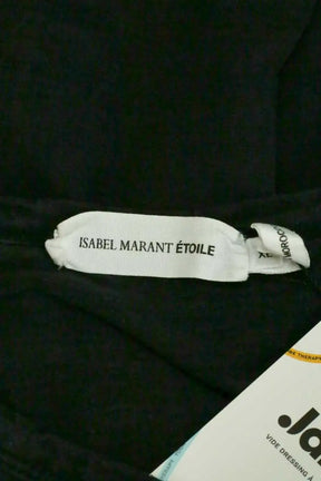 T-shirt Isabel Marant Étoile Anthracite en Lin
