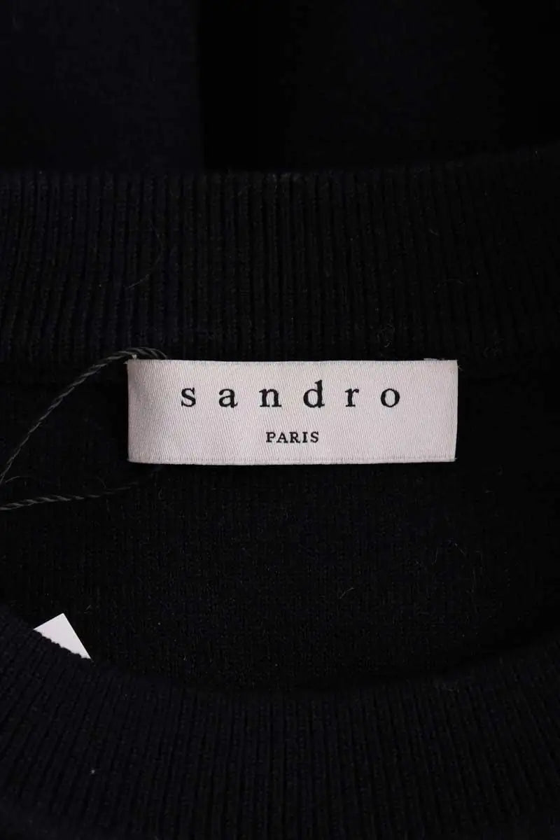 Pull Sandro Marine en Viscose