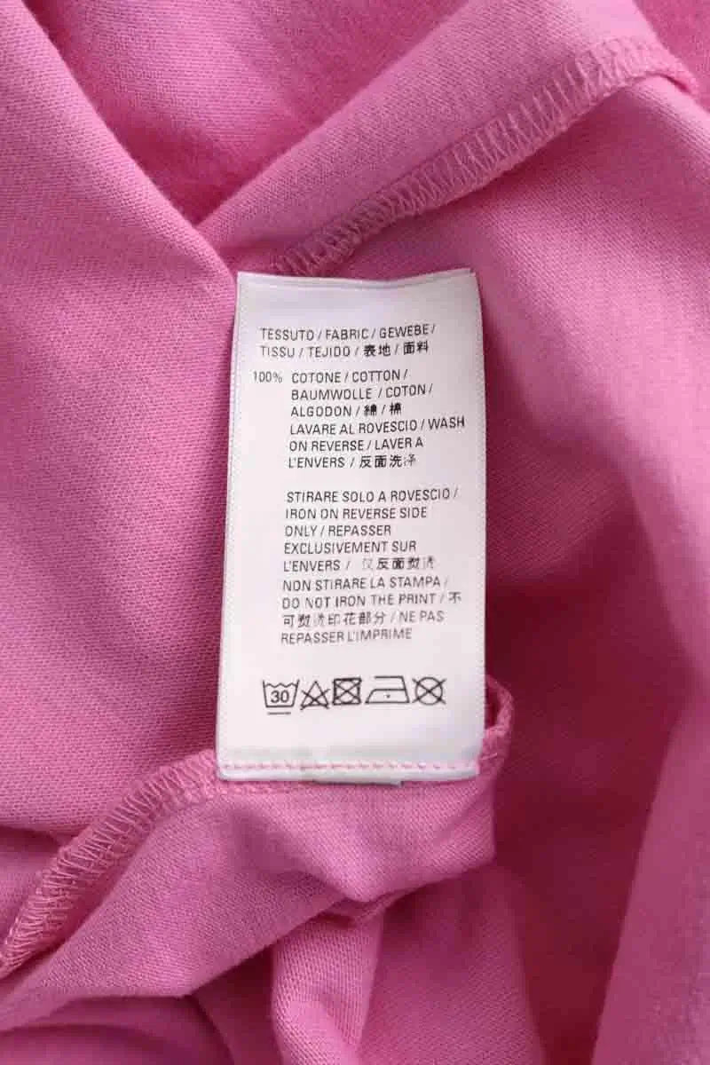 T-shirt Balenciaga Rose en Coton