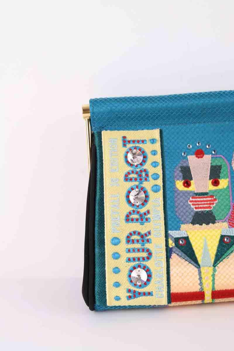 Sac à main Charlotte Olympia  Bleu