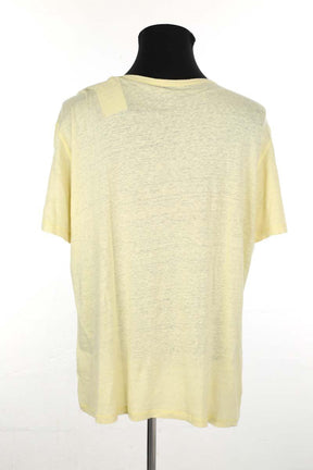 T-shirt Majestic Filatures  Jaune