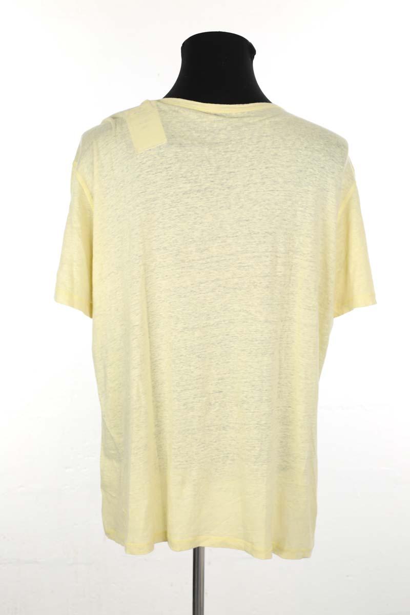 T-shirt Majestic Filatures  Jaune