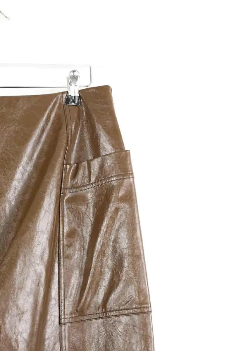 Pantalon large Ganni  Marron