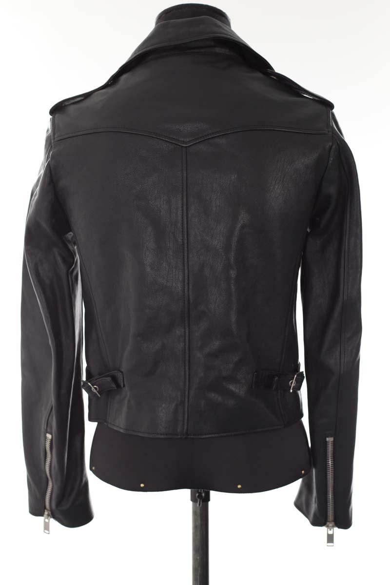 Veste en cuir Saint Laurent  Noir