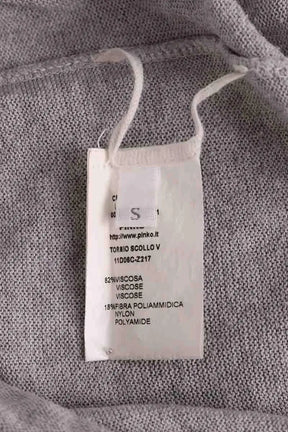 Pull Pinko Gris en Viscose